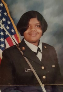 Tiffany Dinkins old army pic